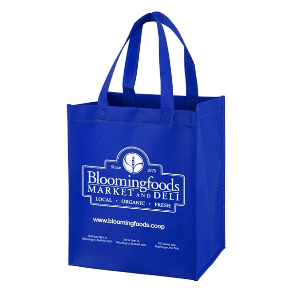 10" x 12" x 8" - FULL VIEW Junior Large Grocery Tote Bag