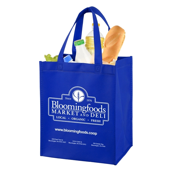 10" x 12" x 8" - FULL VIEW Junior Large Grocery Tote Bag