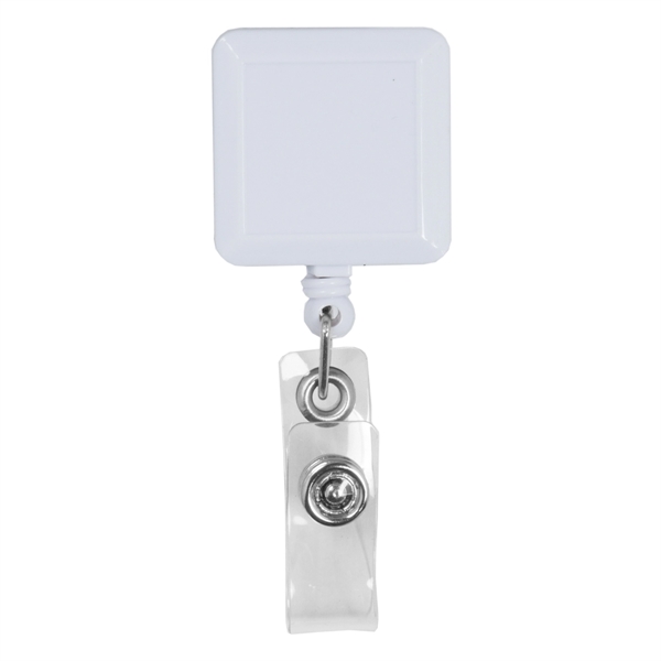 Olmsted VL 30" Cord Square Retractable Badge Reel - Olmsted VL 30" Cord Square Retractable Badge Reel - Image 5 of 6