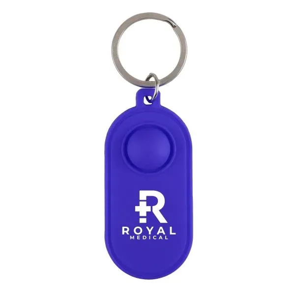 Silicone Stress Pop-it™ Keytag