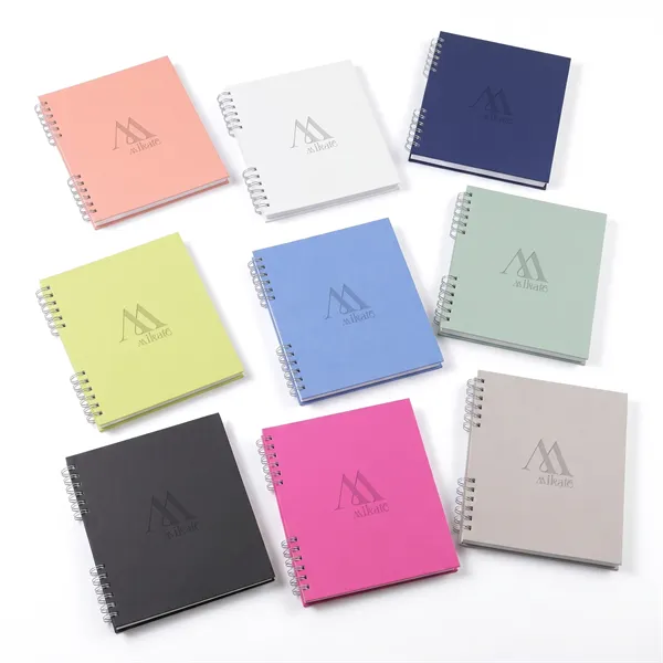 Colorpulse Hard Cover Spiral Journal