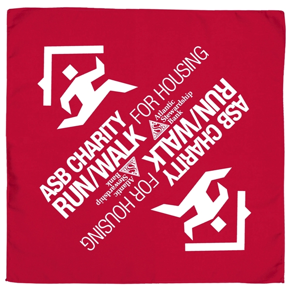 Custom Headband and Neck Wear Silkscreen - 22" x 22"
