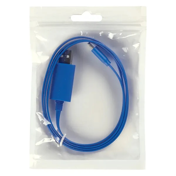Custom 2-In-1 Light Up Charging Cable