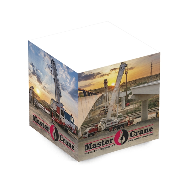 Economy Non-Adhesive Cube - Full Color