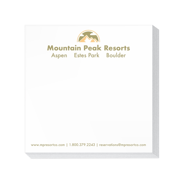 3" x 3" Adhesive Notes - 100 Sheet