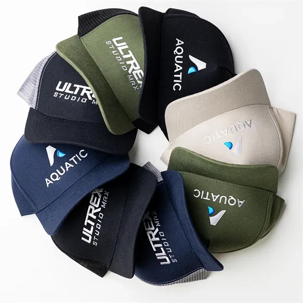 AWARE™ Recycled Cotton Cap Mesh Back Cap
