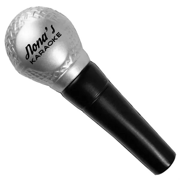 Custom Microphone Stress Reliever