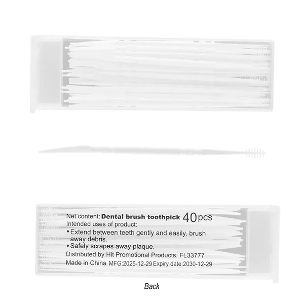 Custom Dual-Action Dental Picks In Travel Case