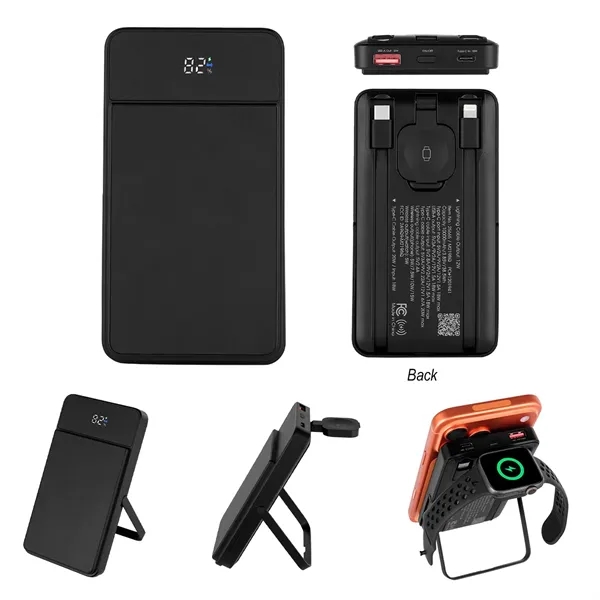 Custom 10,000 mAh Mag Max Power Bank & Watch Charger