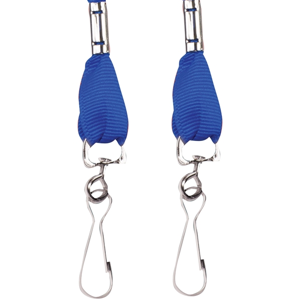 5-8 Wide Neon Polyester Web Lanyard - 5-8 Wide Neon Polyester Web Lanyard - Image 28 of 30