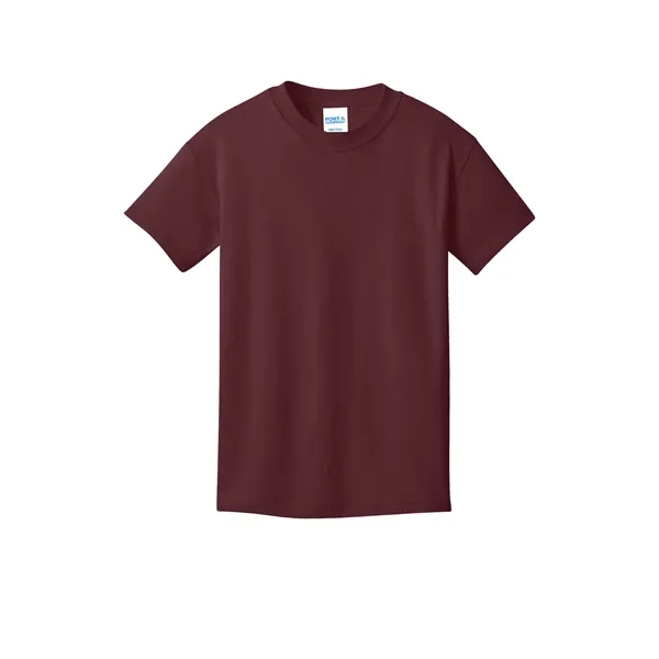 Port & Co Youth Core Cotton Tee.