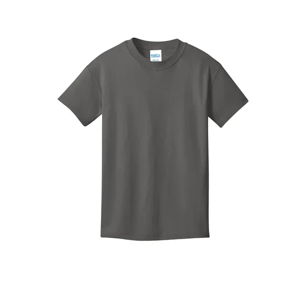 Port & Co Youth Core Cotton Tee.