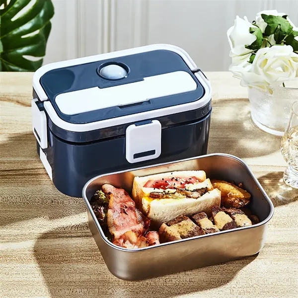 3 in 1 Portable Food Heated Electric Lunch Box Kits