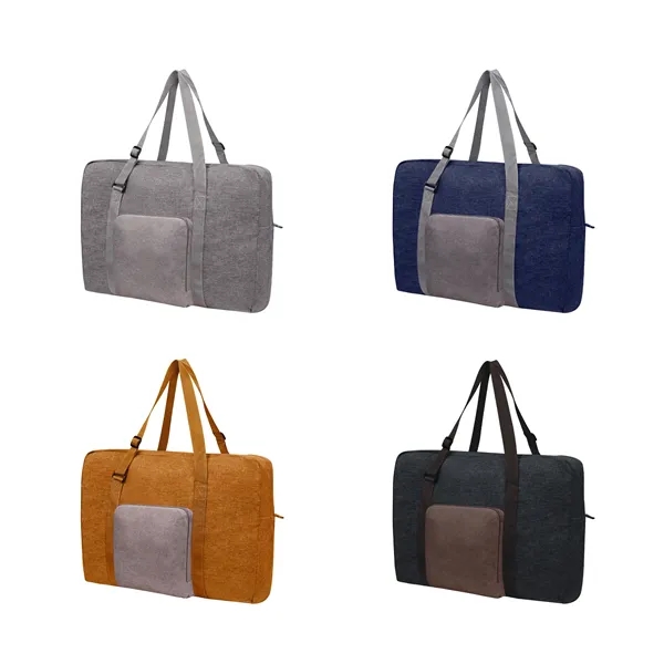 Collapsible Portable Travel Duffel Bag W/ Luggage Sleeve