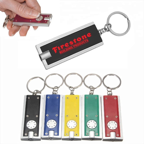 Promotional LED Flashlight Keychain - Promotional LED Flashlight Keychain - Image 0 of 0