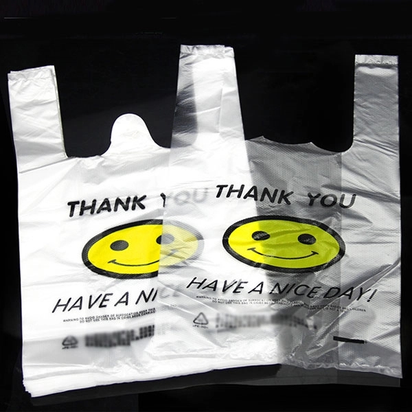 T-Shirt Plastic Shopping Bags - Small - T-Shirt Plastic Shopping Bags - Small - Image 5 of 6