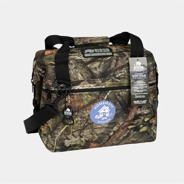 Mossy Oak® 12-Can Bison® USA-Made SoftPak Cooler Bag