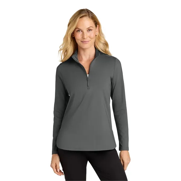 Port Authority Women's C-FREE Double Knit 1/4-Zip