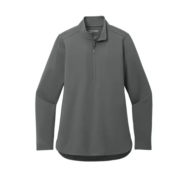 Port Authority Women's C-FREE Double Knit 1/4-Zip