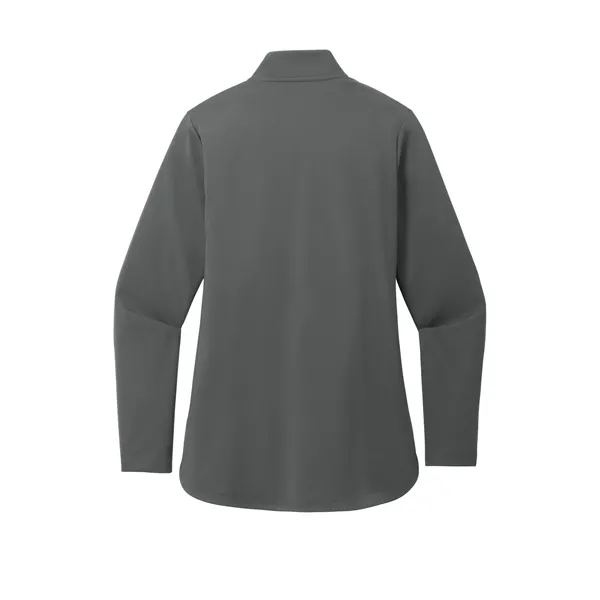 Port Authority Women's C-FREE Double Knit 1/4-Zip
