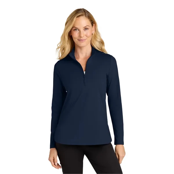 Port Authority Women's C-FREE Double Knit 1/4-Zip
