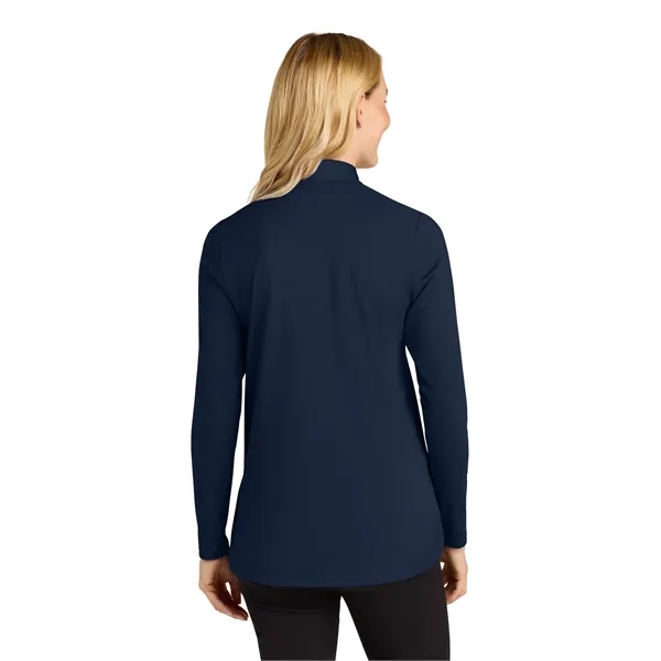 Port Authority Women's C-FREE Double Knit 1/4-Zip