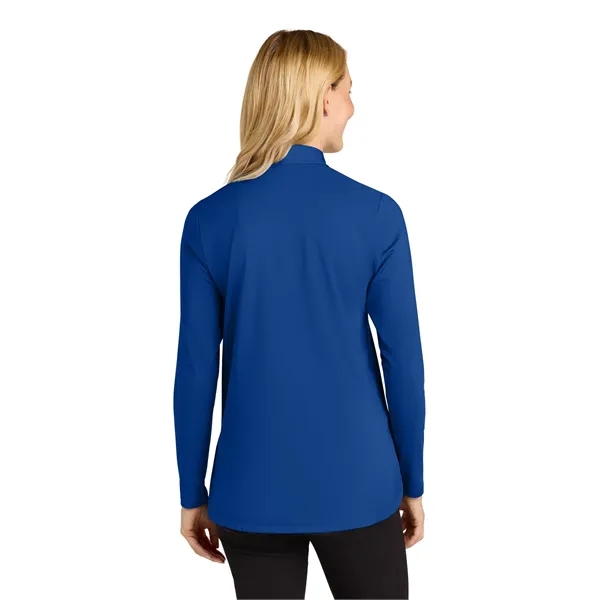 Port Authority Women's C-FREE Double Knit 1/4-Zip