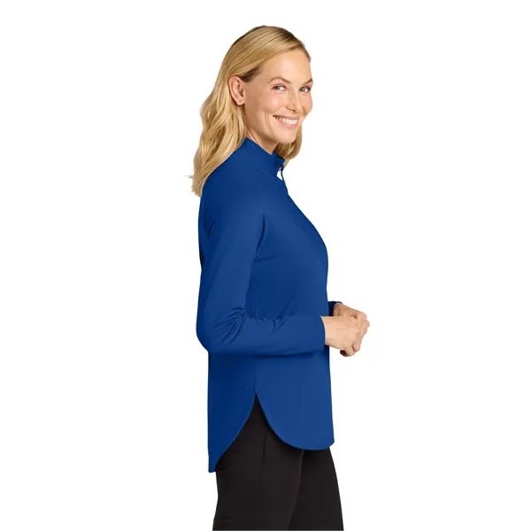 Port Authority Women's C-FREE Double Knit 1/4-Zip