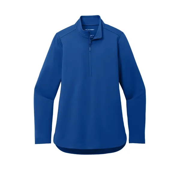 Port Authority Women's C-FREE Double Knit 1/4-Zip