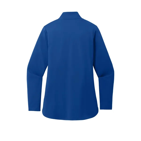 Port Authority Women's C-FREE Double Knit 1/4-Zip