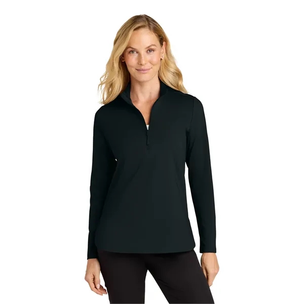 Port Authority Women's C-FREE Double Knit 1/4-Zip