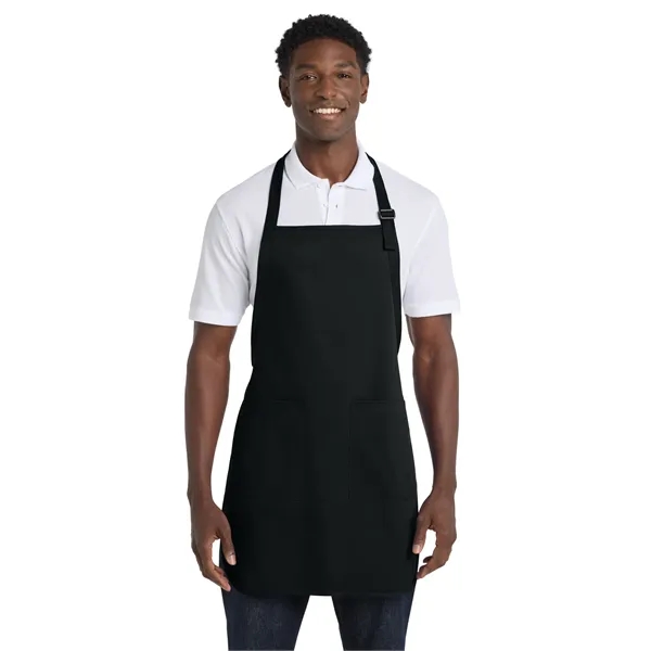 Port Authority Full-Length Apron with Pockets.