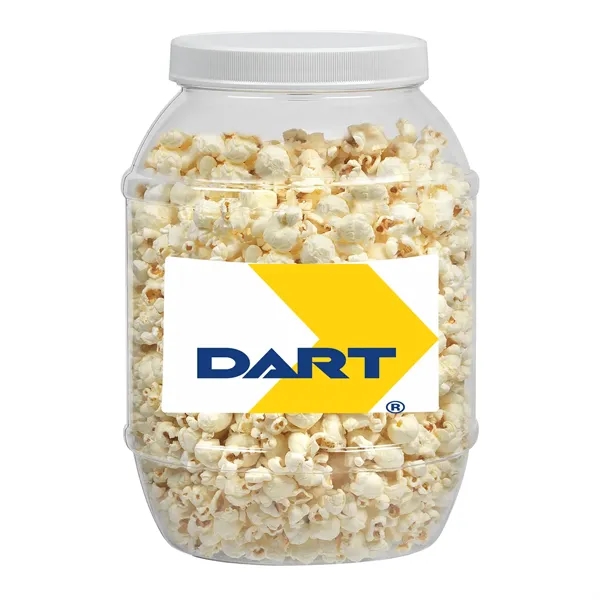 Large Plastic Jar with Butter Popcorn - Large Plastic Jar with Butter Popcorn - Image 0 of 0