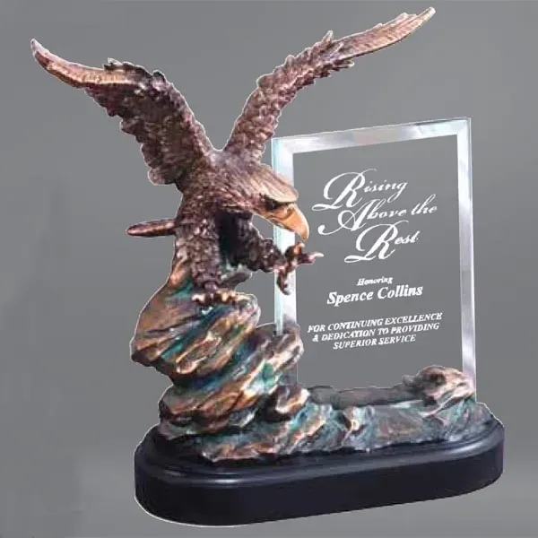 Elegant Electroplated Gallery Resin Sculpture - Elegant Electroplated Gallery Resin Sculpture - Image 0 of 0