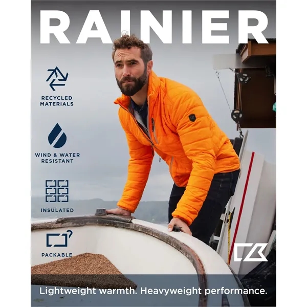 Cutter & Buck Rainier Recycled Insulated Puffer Mens Big ...