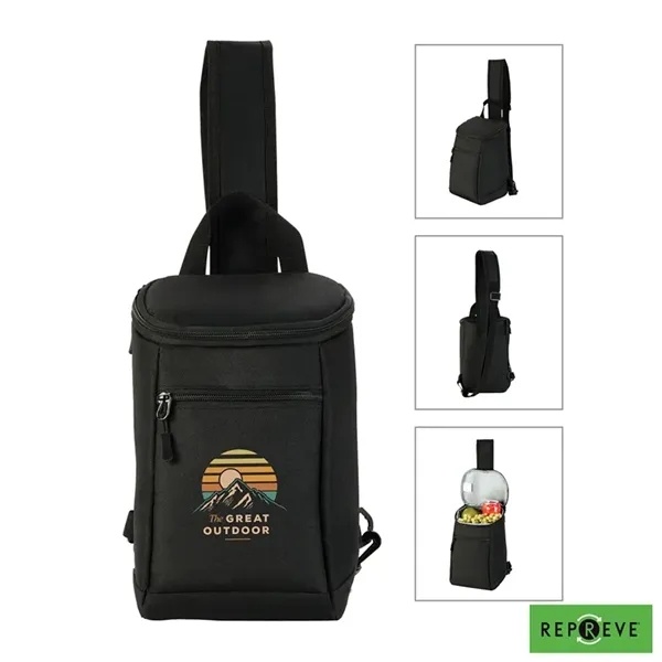 Arvo Repreve® RPET 8-Can Sling Bag Cooler