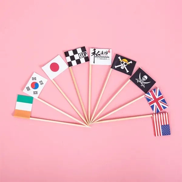 4" Long Toothpick Flag - 4" Long Toothpick Flag - Image 0 of 0