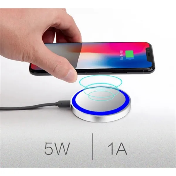 Wireless Charging Pad  5V 1000mah 5W  phone wireless charger - Wireless Charging Pad  5V 1000mah 5W  phone wireless charger - Image 0 of 10