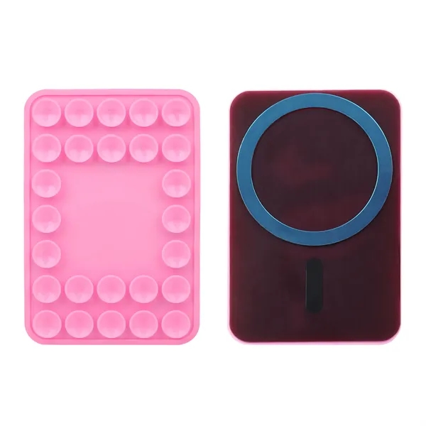 Magnetic Silicone Suction Phone Grip Mount