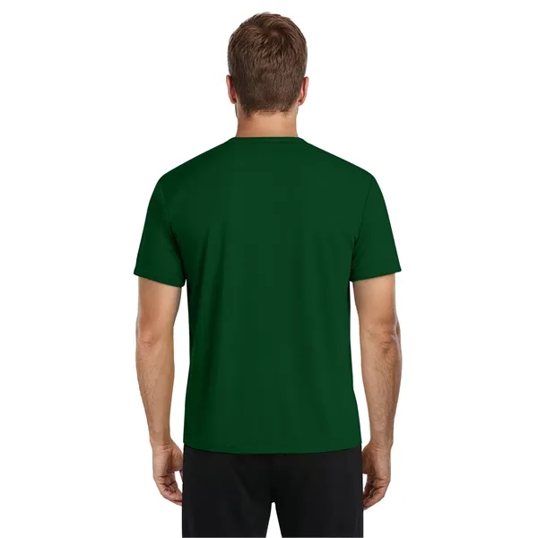 Adult Value Wicking Crew Neck Tee