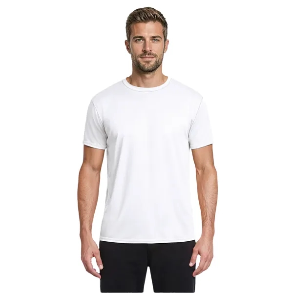 Adult Value Wicking Crew Neck Tee