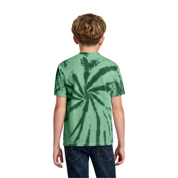 Port & Co Youth Tie-Dye Tee.
