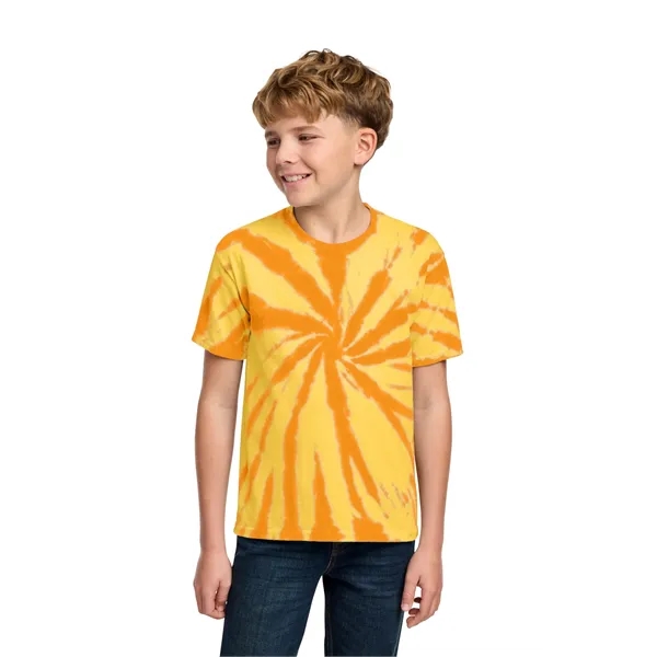 Port & Co Youth Tie-Dye Tee.