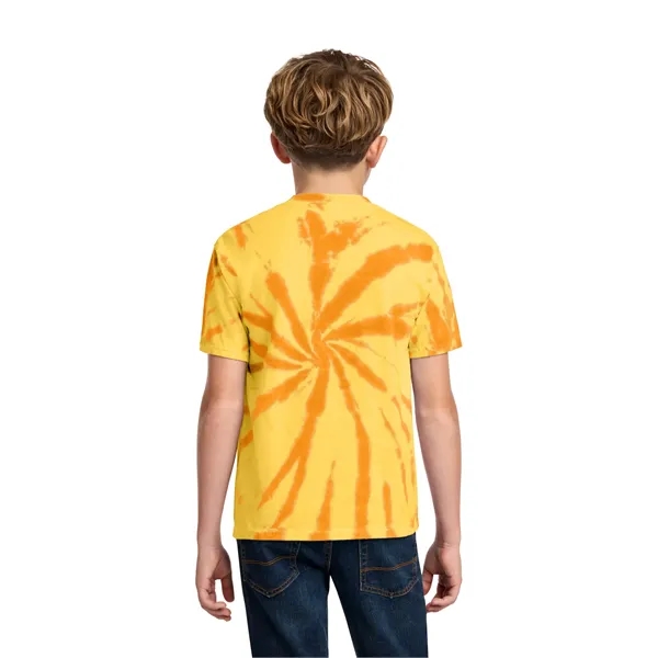 Port & Co Youth Tie-Dye Tee.