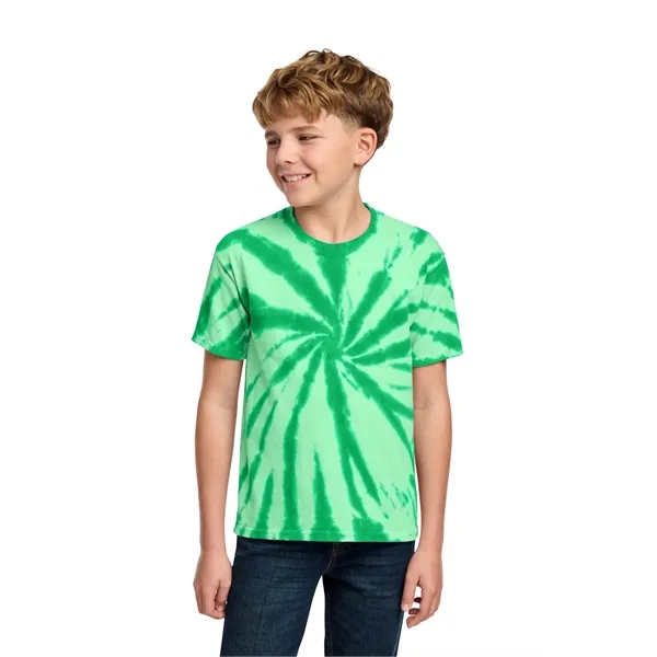 Port & Co Youth Tie-Dye Tee.