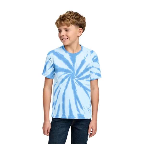 Port & Co Youth Tie-Dye Tee.