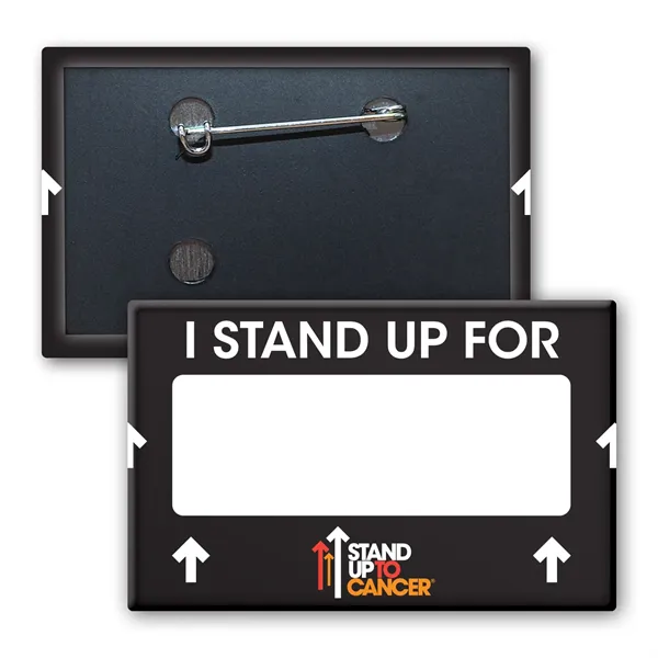 Rectangle Button w/ Pin