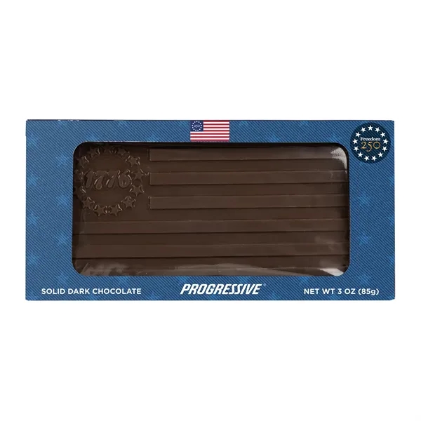 Freedom 250- 3oz 1776 Flag Chocolate Bar