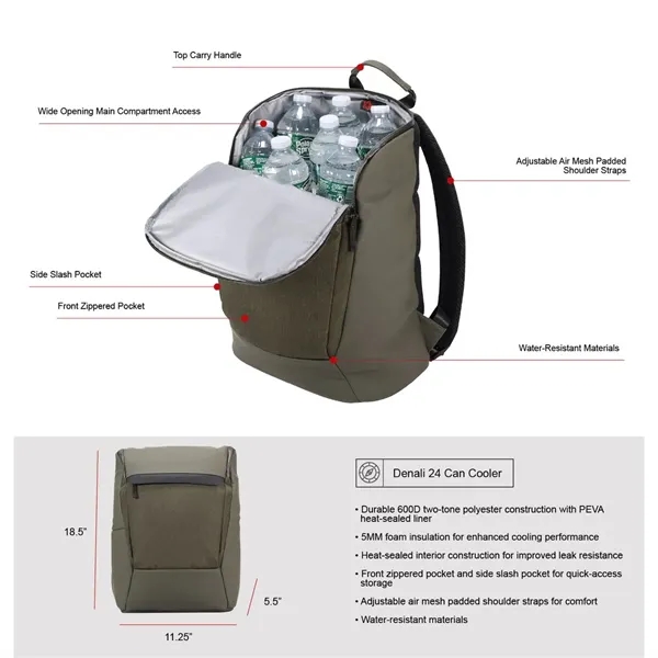 Denali 24 Can Backpack Cooler