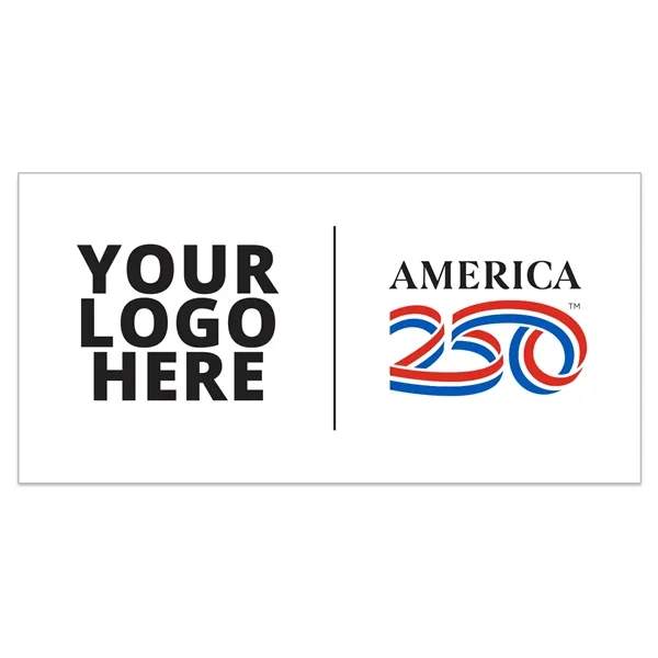 America 250 TM Digital Full Color Bumper Sticker (3 3/4"x7